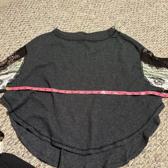 Free People Blossom Thermal Patchwork Top- Size XS - Picture 12 of 13